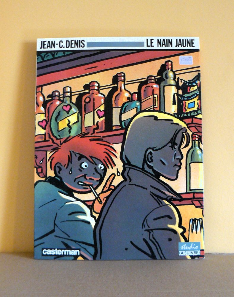 EO Luc Leroi : Le nain jaune - Denis - Casterman - 1986 12 Argenteuil (95)