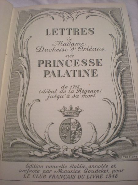 lettre � la princesse palatine de maurice goudeket 2 Bailleau-l'�v�que (28)