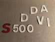 Lettres en cuir DAVID S 500 5 Uzs (30)