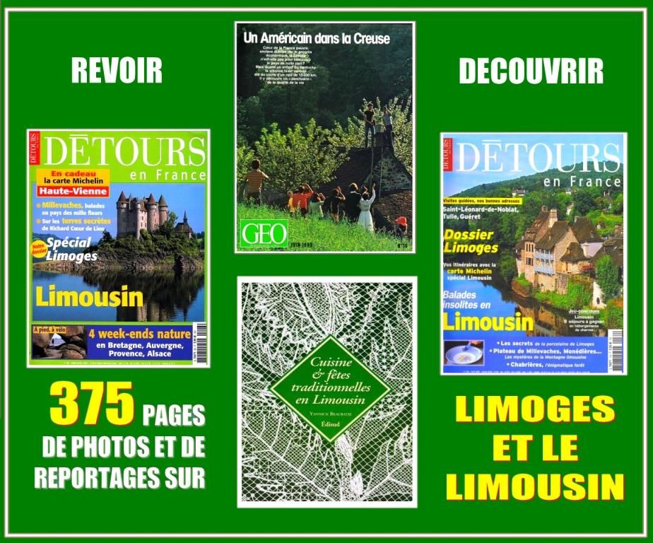 LIMOGES ET LE LIMOUSIN - balades et gastronomie 18 Lille (59)