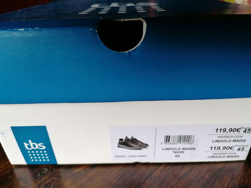 Lindole M-8004 Couleur Noir. Pointure 45 70 Chalonnes-sur-Loire (49)