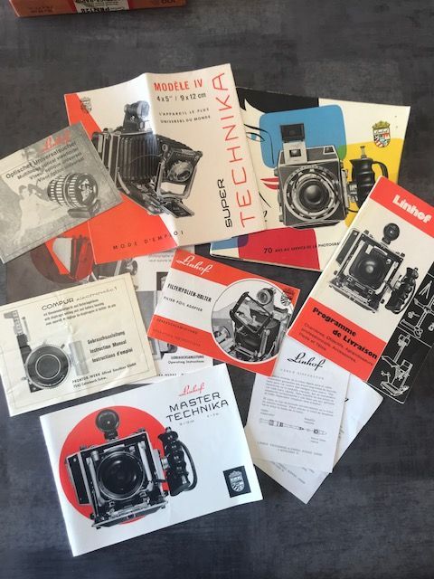 Linhof - documentation et notice 3 Nice (06)