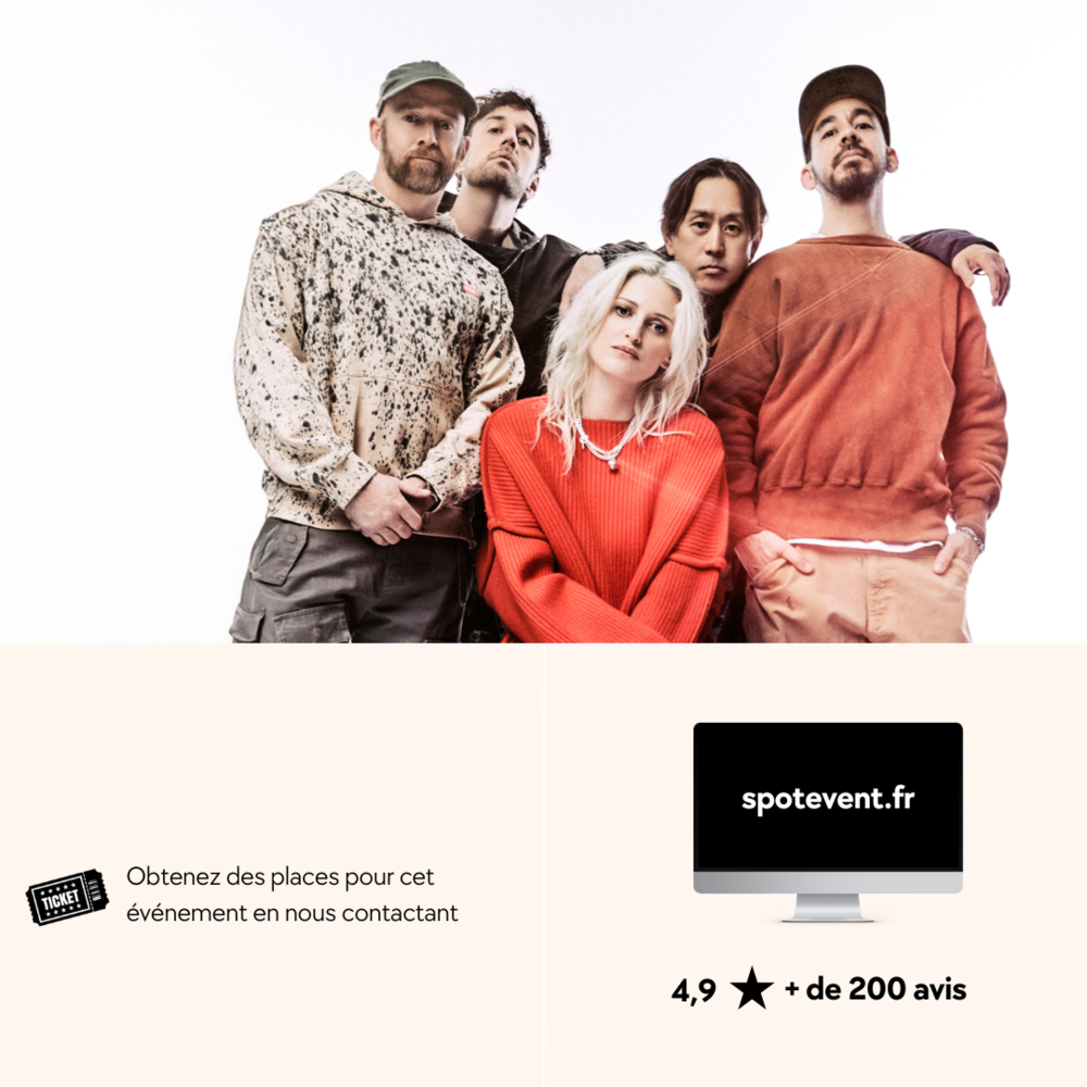 LINKIN PARK / Groupama Stadium / 16 juin 2026
150 Paris (75)