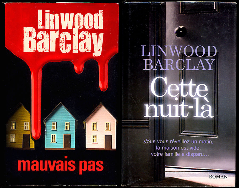 Linwood BARCLAY / LOT de 2 romans (policier-thriller) 8 Antrain (35)