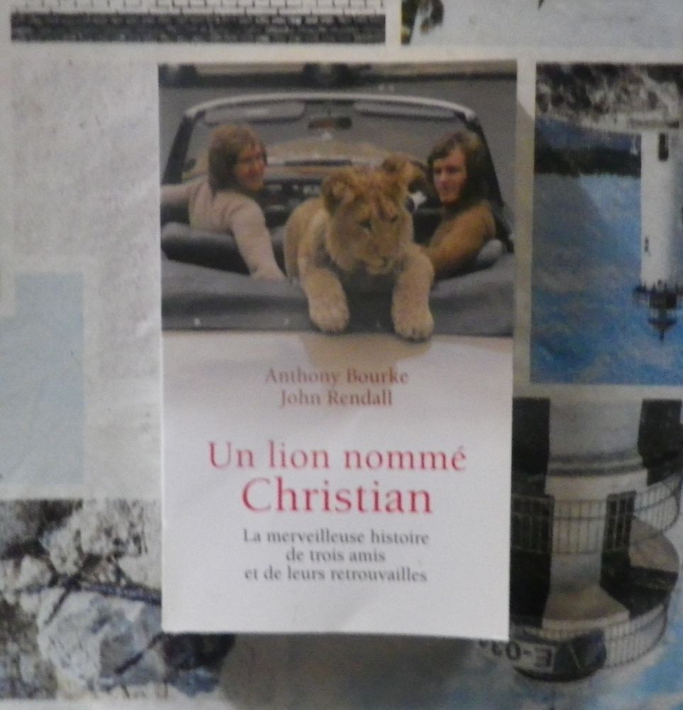 UN LION NOMME CHRISTIAN par Anthony BOURKE et John RENDALL 2 Bubry (56)