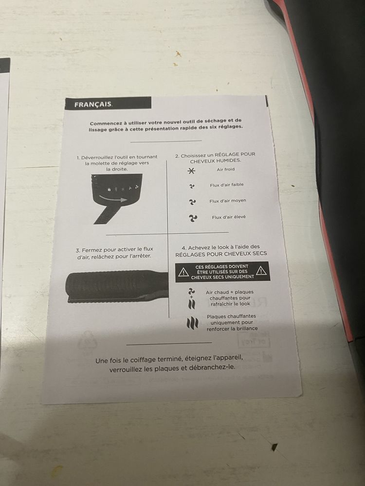 fer �  lisser NEUF 29 Liverdun (54)