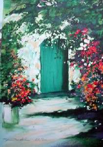 Litho en tirage limit� N�156/300 sign�e au crayon 0 Le Roc-Saint-Andr� (56)