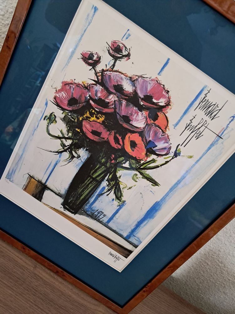 Lithographie de Bernard BUFFET 160 Bort-les-Orgues (19)