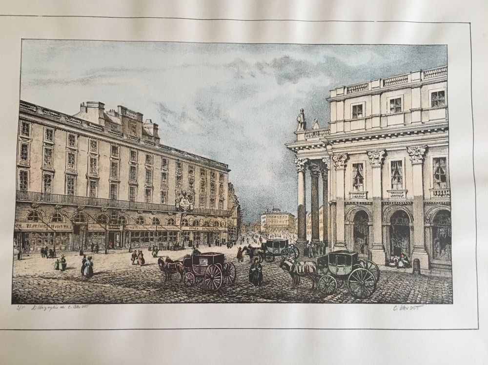 lithographie Bordeaux 40 Le Bouscat (33)