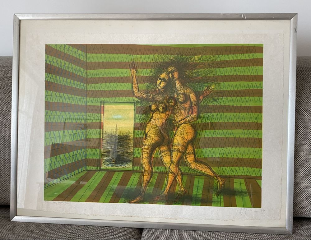 lithographie de Carzou 150 Saint-Jean-de-Monts (85)