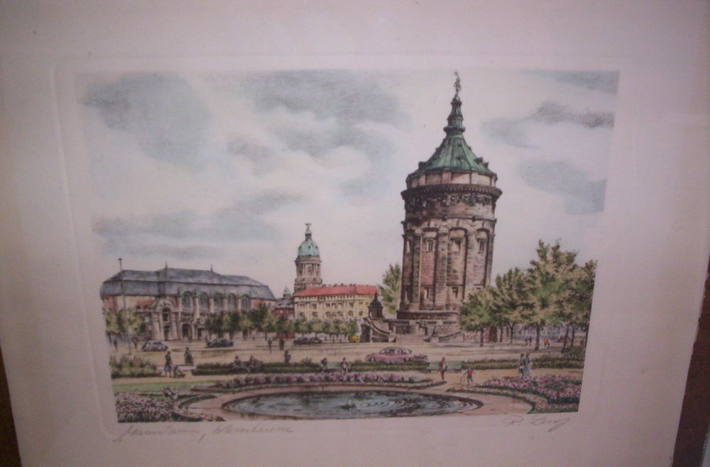 LITHOGRAPHIE en couleur 30 Bruges (33)