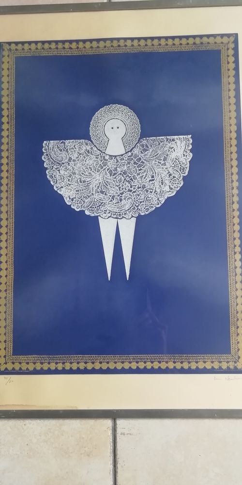 Lithographie Ervin Neuhaus 100 Gresse-en-Vercors (38)