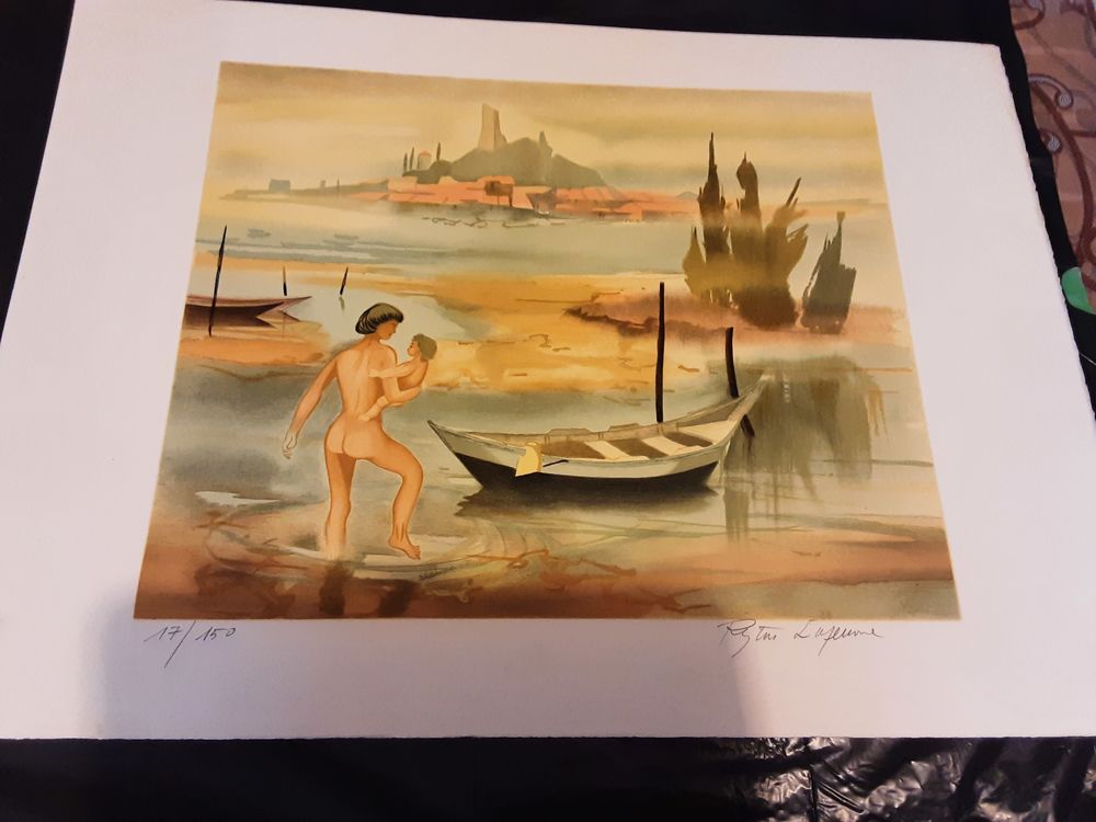 Lithographie LAGORRE 100 Saint-Gaudens (31)