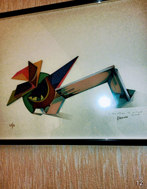 Lithographie num�rot�e FAHRI 50 Cagnes-sur-Mer (06)