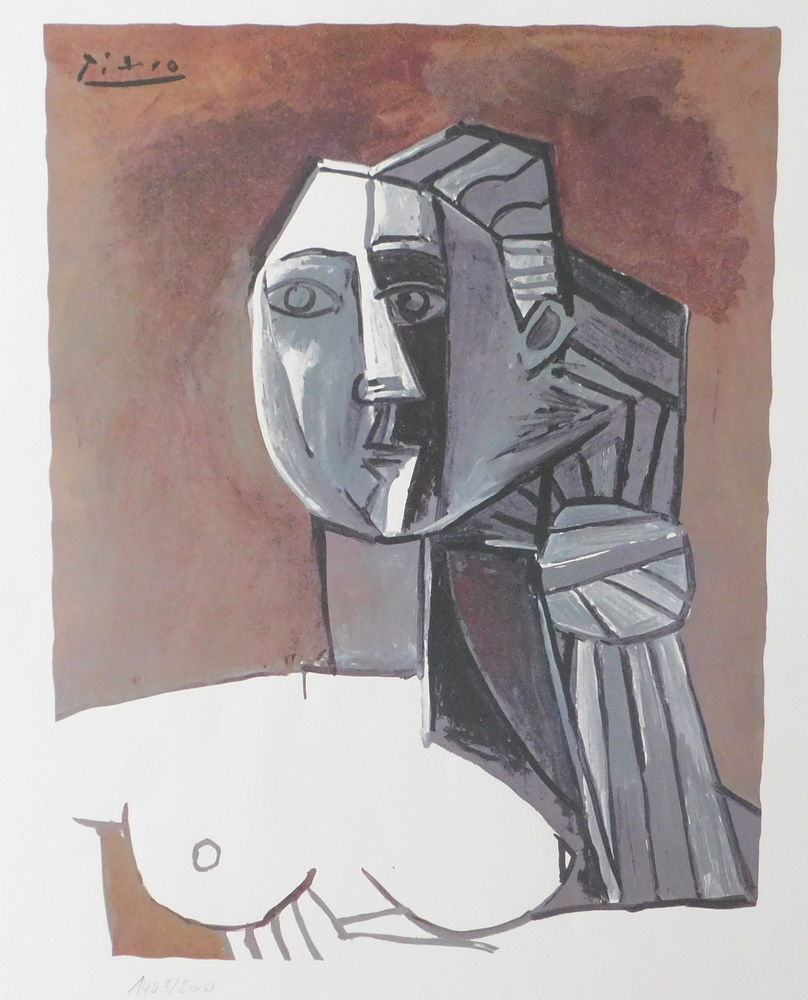 Lithographie Pablo PICASSO 350 Roubaix (59)