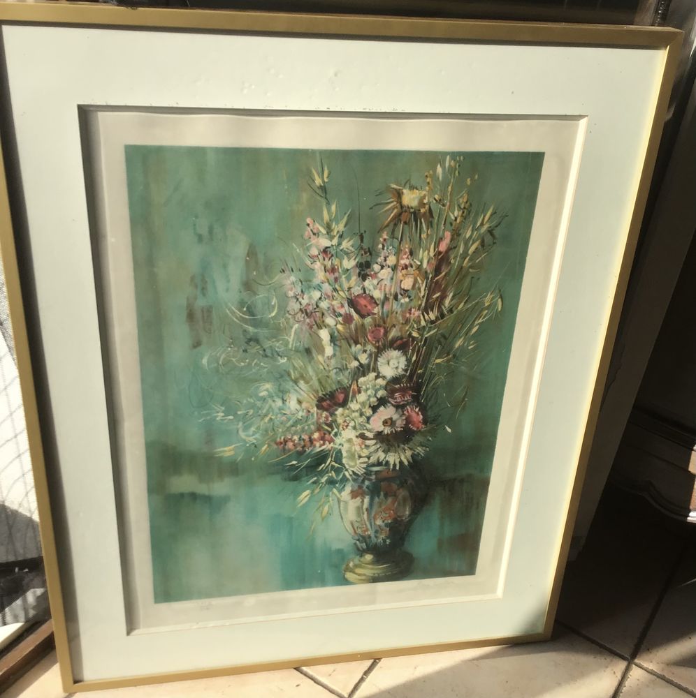 Lithographie Pierre Letellier 350 Haudainville (55)