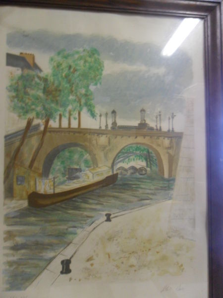 lithographie  quai des orfevres 100 Am�lie-les-Bains-Palalda (66)