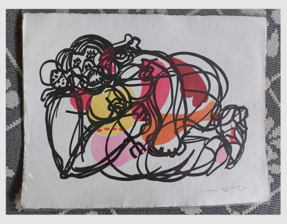 Lithographie sign�e Mosner s�rie limit�e 225 Carpentras (84)