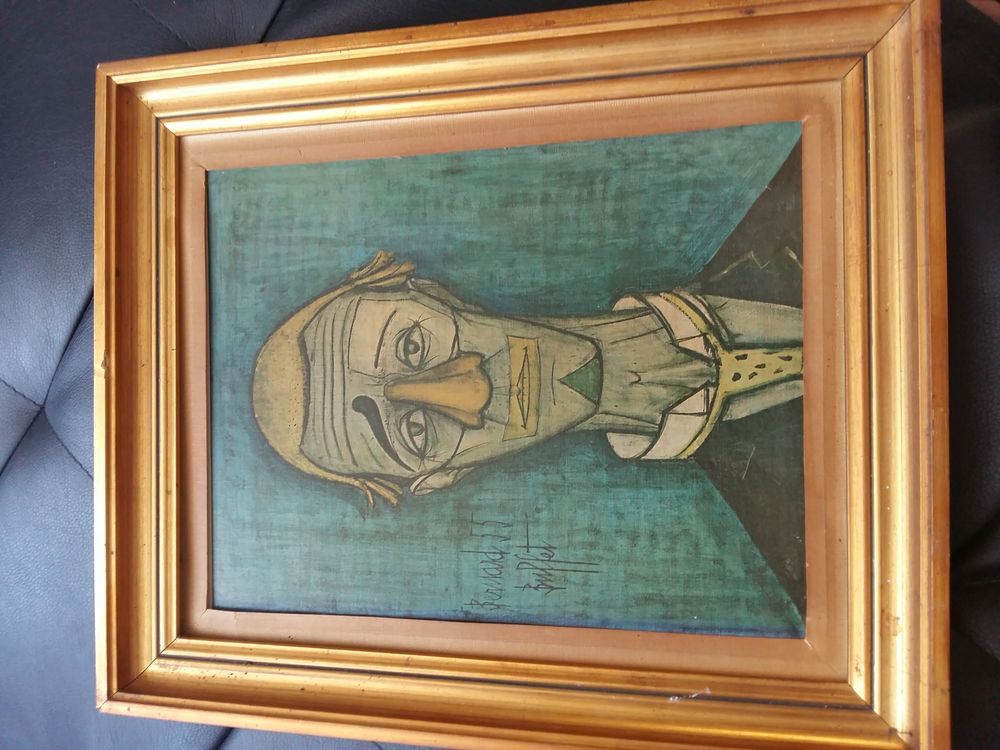 Lithographie tableau Bernard Buffet 35 Lens (62)