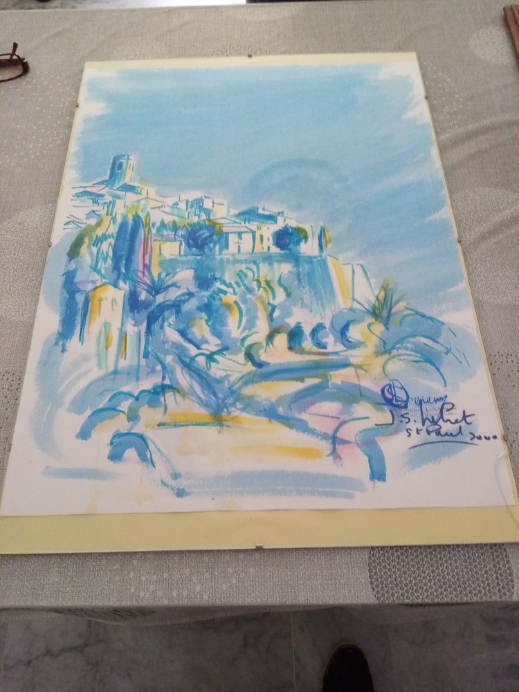 lithographie 30 Cagnes-sur-Mer (06)