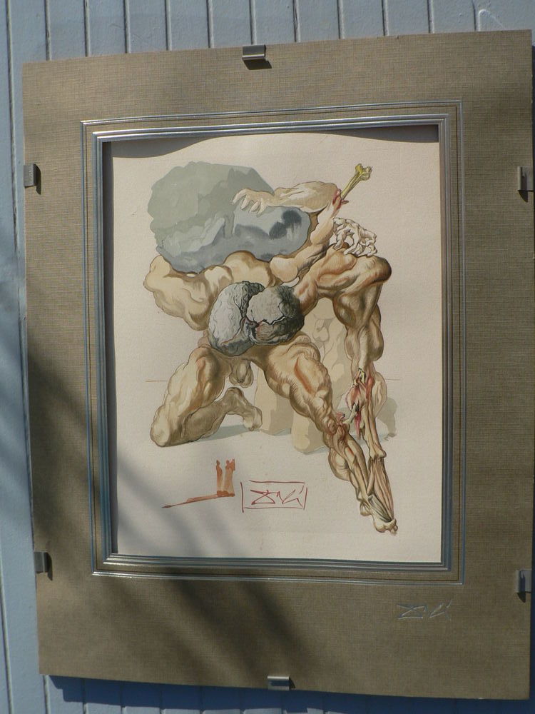 lithogravure de salvador DALI 100 Cagnes-sur-Mer (06)