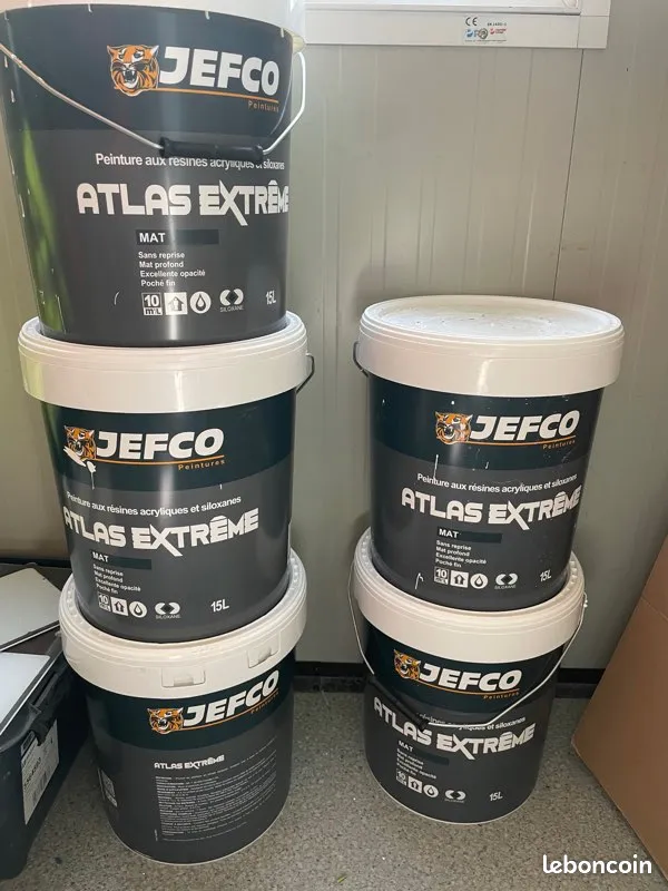 Pot 15 litres Peinture JEFCO atlas extr�me mat
70 Nantes (44)