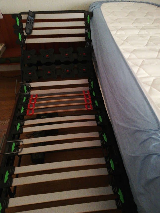 2 lits electriques 70X190 2 sommiers latex 70X190 0 Saint-Herblain (44)