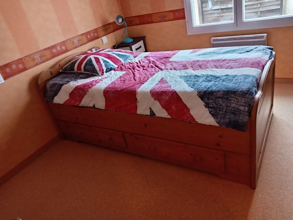 Lits gigogne 90*190 JP GAUTIER en PIN MASSIF 170 Saint-Hilaire-de-Riez (85)