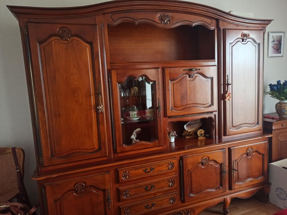 LIVING SALLE A MANGER MERISIER EN TRES BON ETAT 100 Dinard (35)