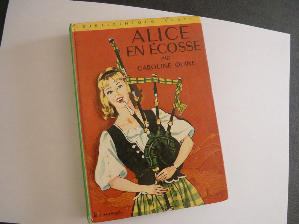 livre alice en ecosse TBE bibliothèque verte enfant 1 Brienne-le-Château (10)