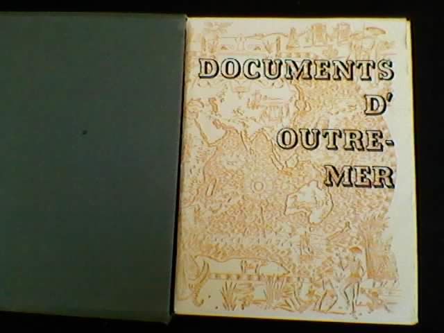livre ancien documents d'outre mer 30 Chamb�ry (73)