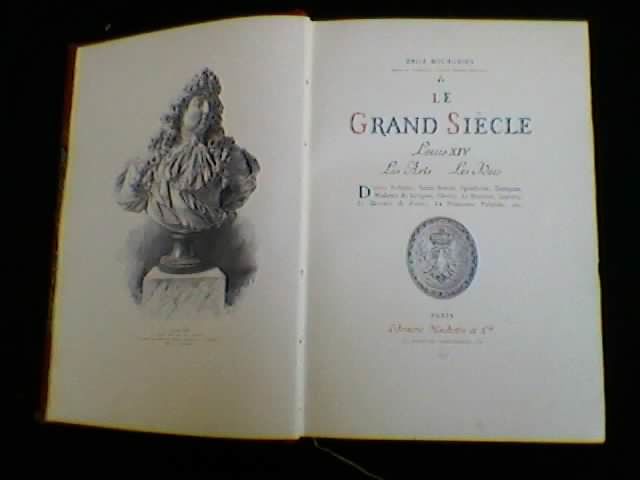 livre ancien le grand siecle 30 Chamb�ry (73)
