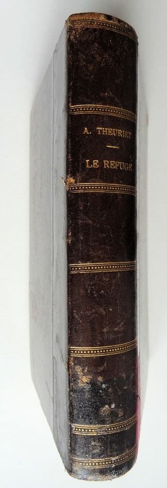 livre ancien- Le refuge 1898 6 Chaumontel (95)