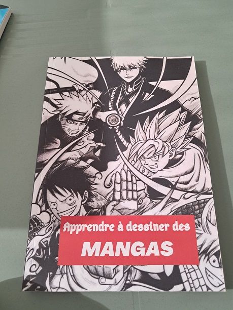 Livre n�1 Apprendre a dessiner Manga japon Naruto One piece 8 F�ves (57)