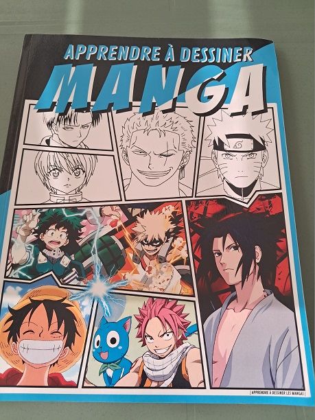 Livre n�2 Apprendre a dessiner Manga japon Naruto One piece 8 F�ves (57)