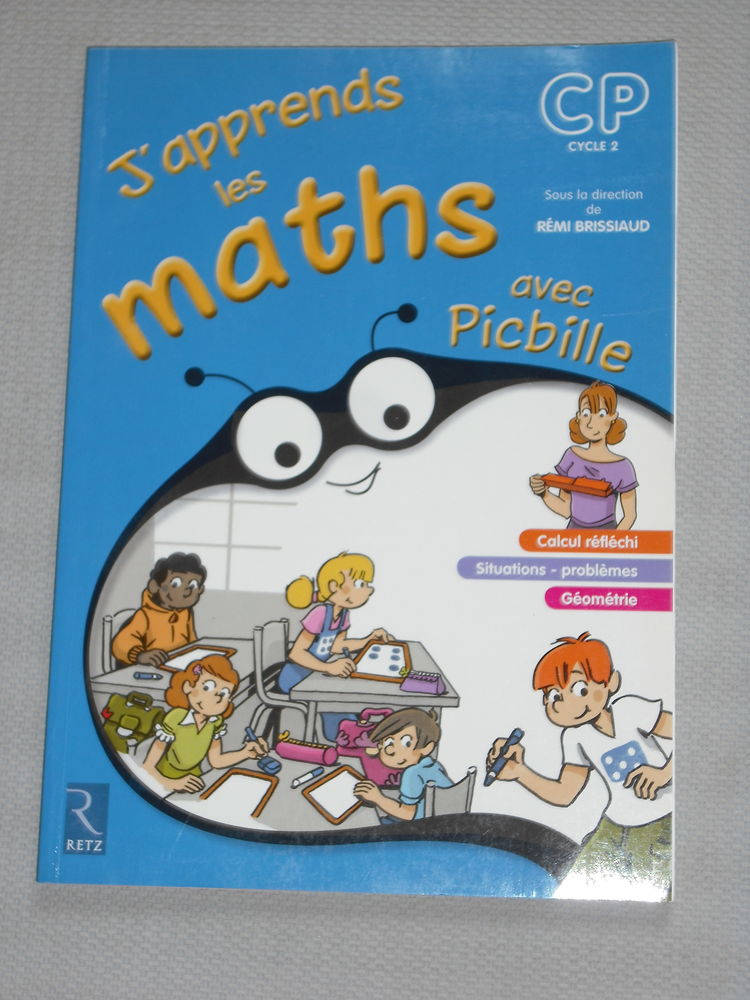 livre  J'apprends les Maths  CP 4 Cramont (80)