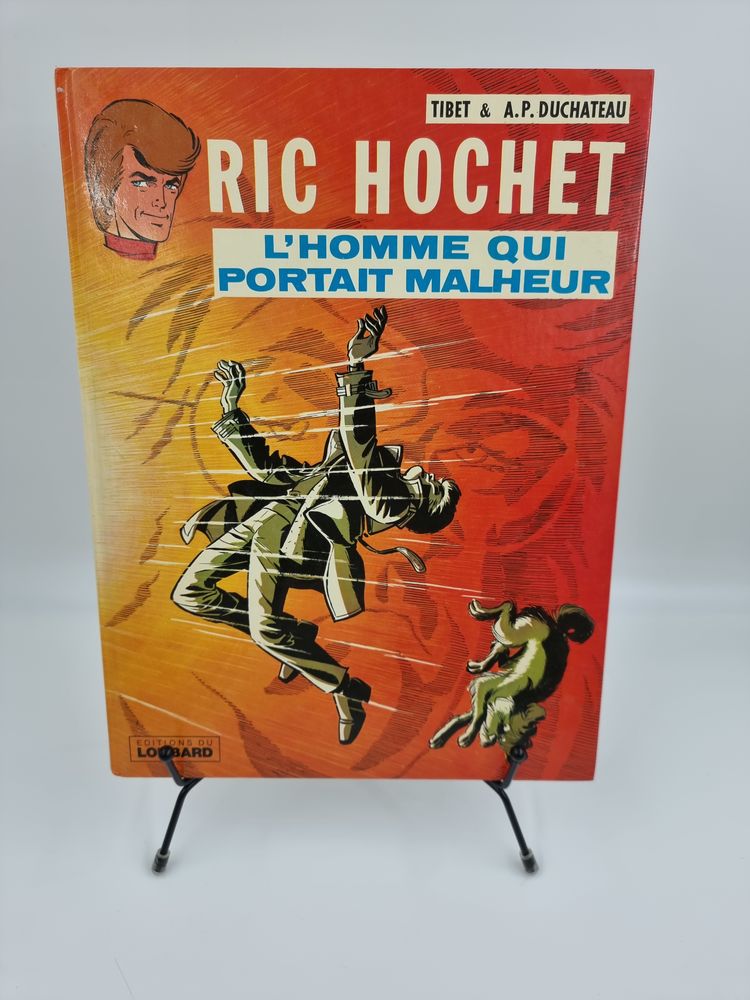 Livre bande dessin�e Ric Hochet : L'Homme qui Portait Malheu 1 Vulbens (74)