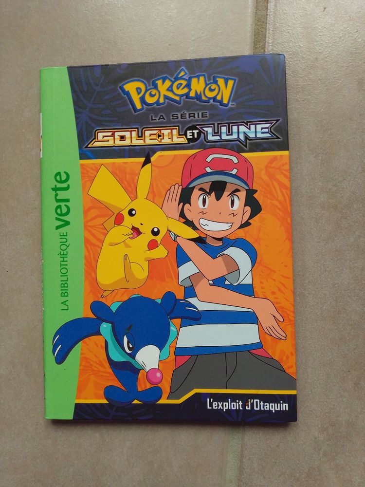 Livre bibliothèque verte Pokémon Soleil et Lune - L'exploit  2 Aurillac (15)