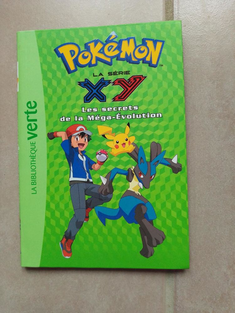 Livre bibliothèque verte Pokémon XY - les secrets de la méga 2 Aurillac (15)