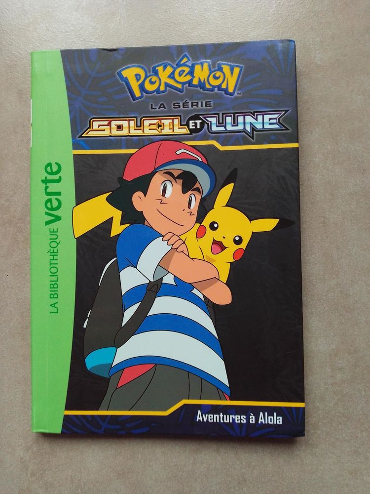Livre bibliothèque verte Pokémon soleil et lune - Aventures  2 Aurillac (15)
