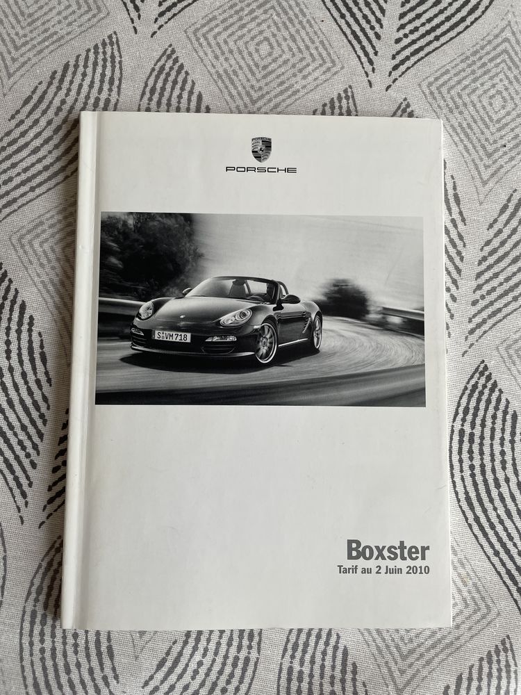 Livre Boxster S avec tous les codes d'options Porsche 0 Petiville (76)
