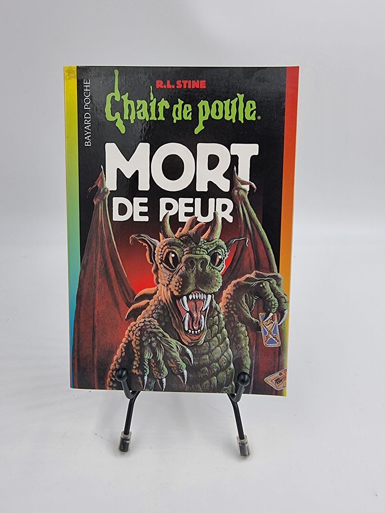 Livre Chair de Poule : Mort de Peur (R.L. Stine) 1 Vulbens (74)