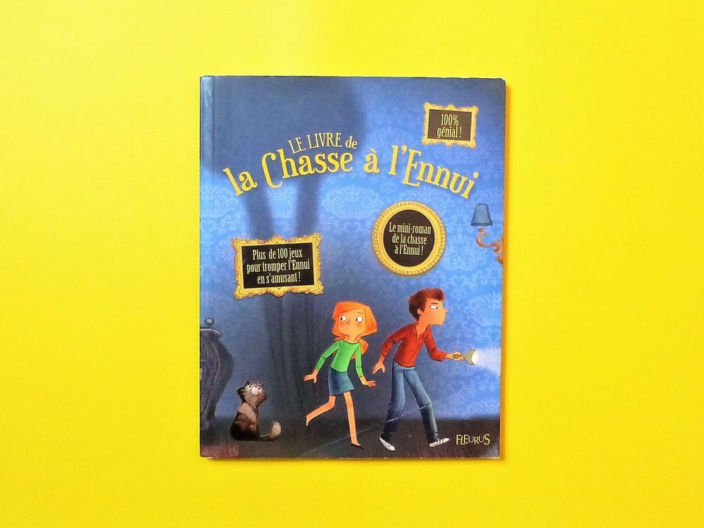 Le Livre de la Chasse � l'Ennui- Beatrice Egemar- Fleurus 3 Paris 15 (75)