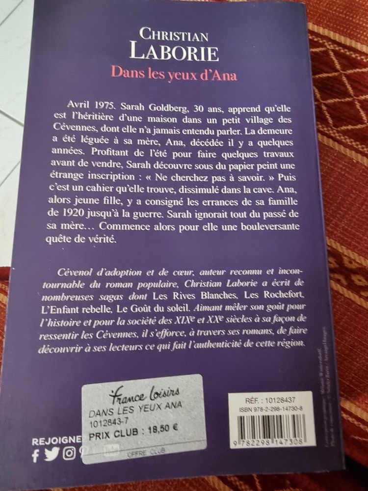 livre de Christian Laborie 5 B�thune (62)