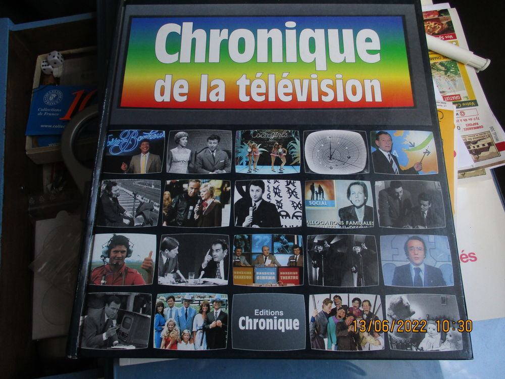 livre Chronique de la TELEVISION PUBLICITEE 7 Saint-Martin-sur-Oust (56)
