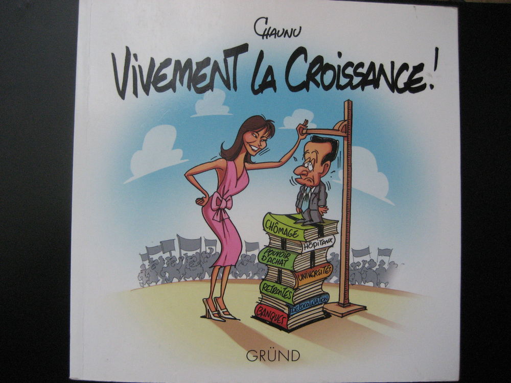 Livre collection Actualit�   VIVEMENT LA CROISSANCE ! CHAUNU 9 Reims (51)