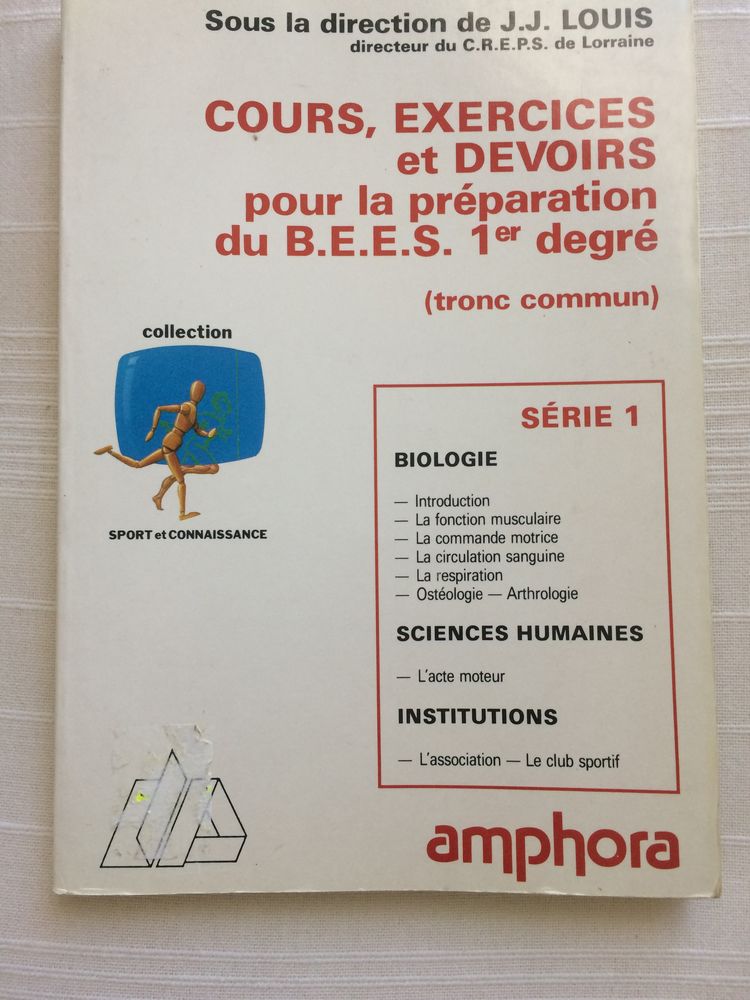 Livre collection sport et connaissances 2 Montpellier (34)