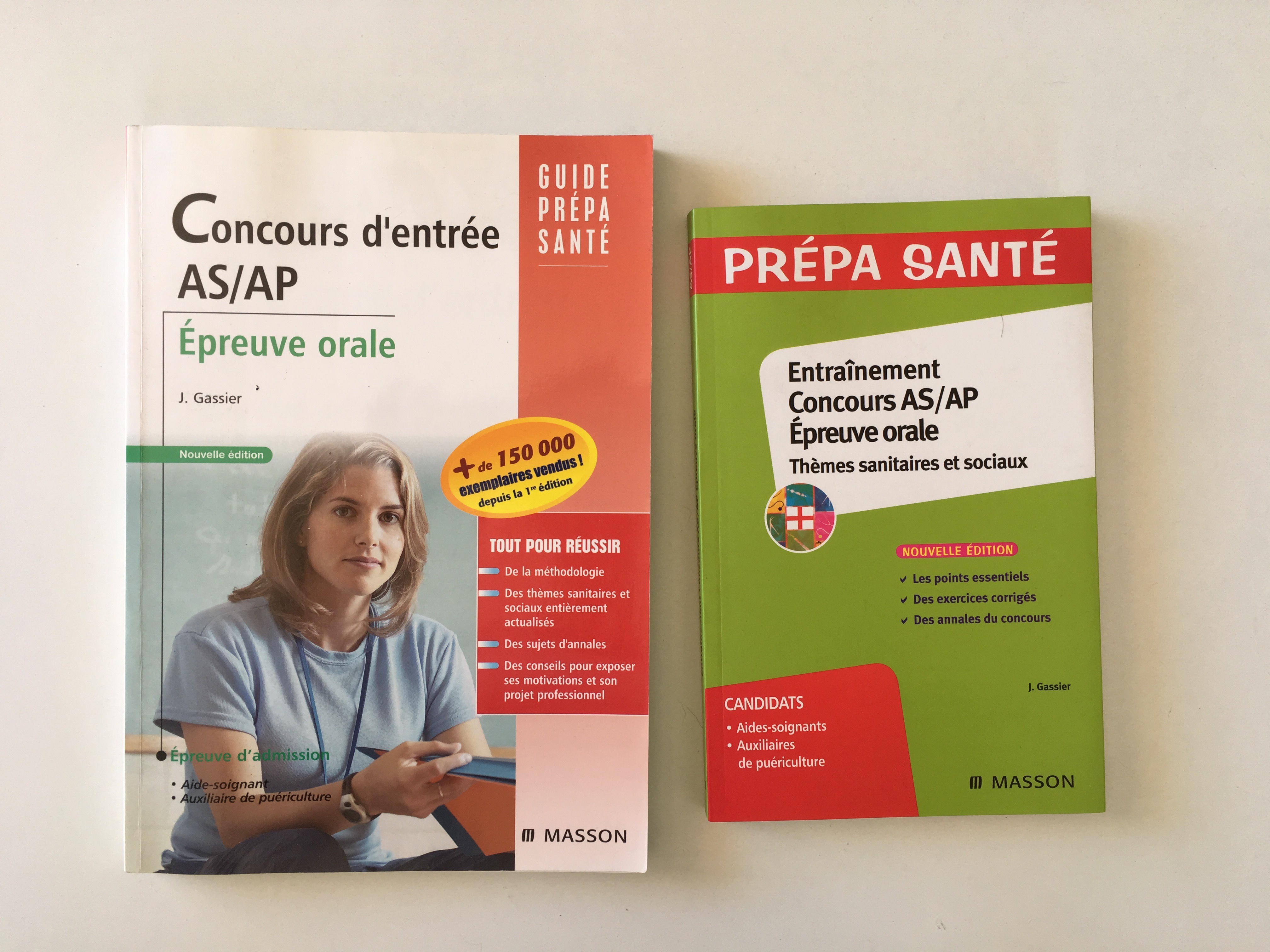 livre concours d'entr�e AS/AP 15 Mougins (06)