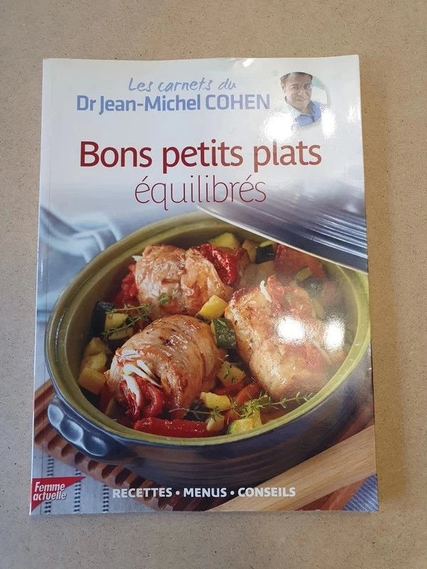 livre de cuisine - bons petits plats �quilibres - cohen 5 Aubvillers (80)