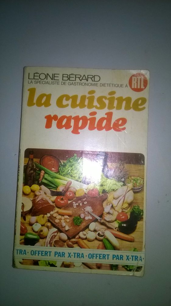 Livre La cuisine rapide Broch�
1972
Bon etat
Une cuisin
3 Talange (57)